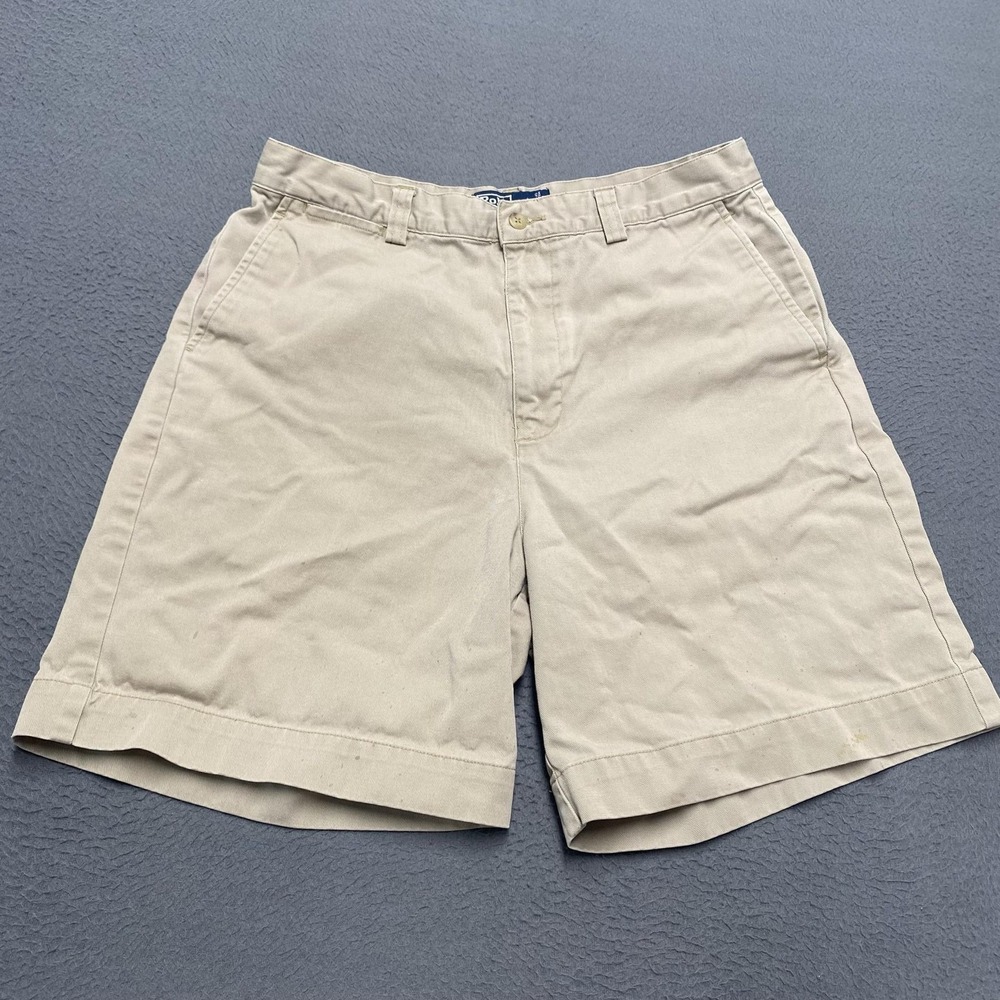 Polo Ralph Lauren Shorts Mens 33 Beige Philip Short Chino Classic Fit 9 In